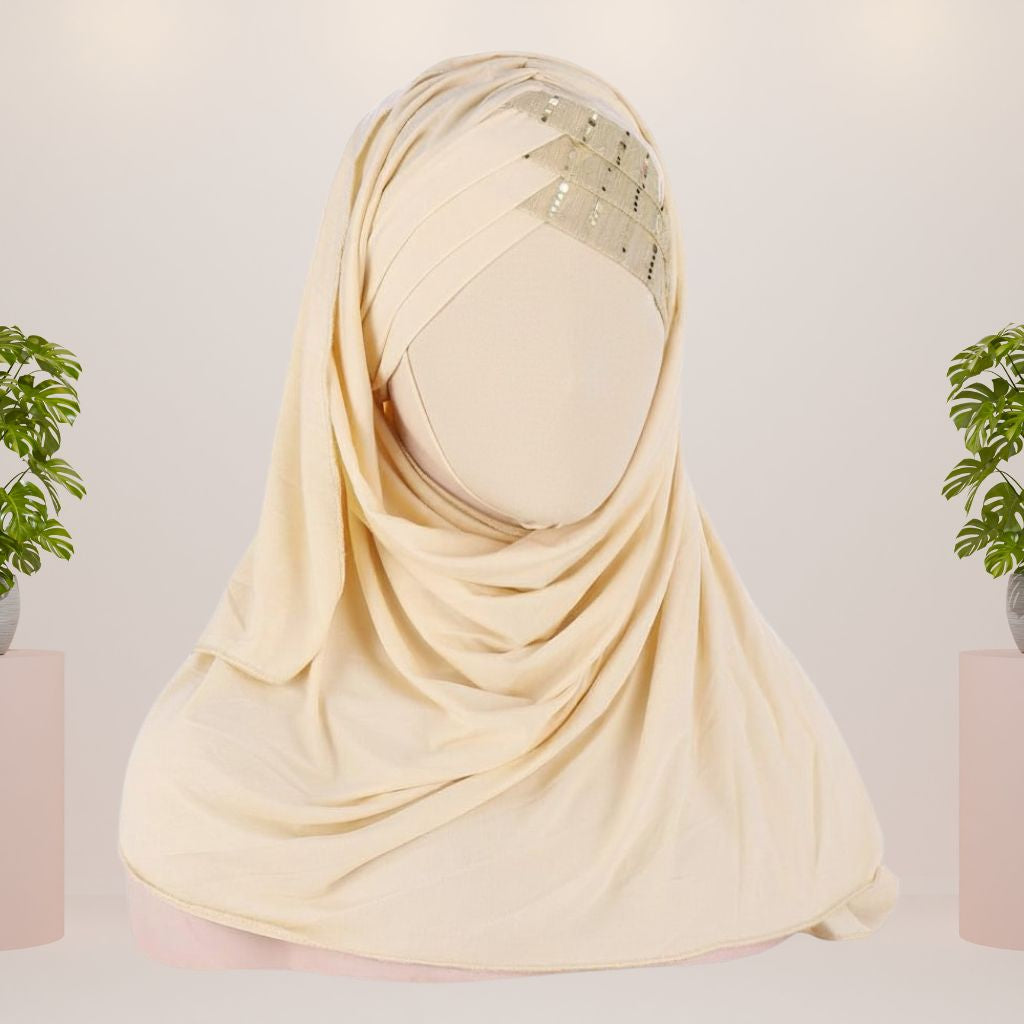 elegant instant hijab for women