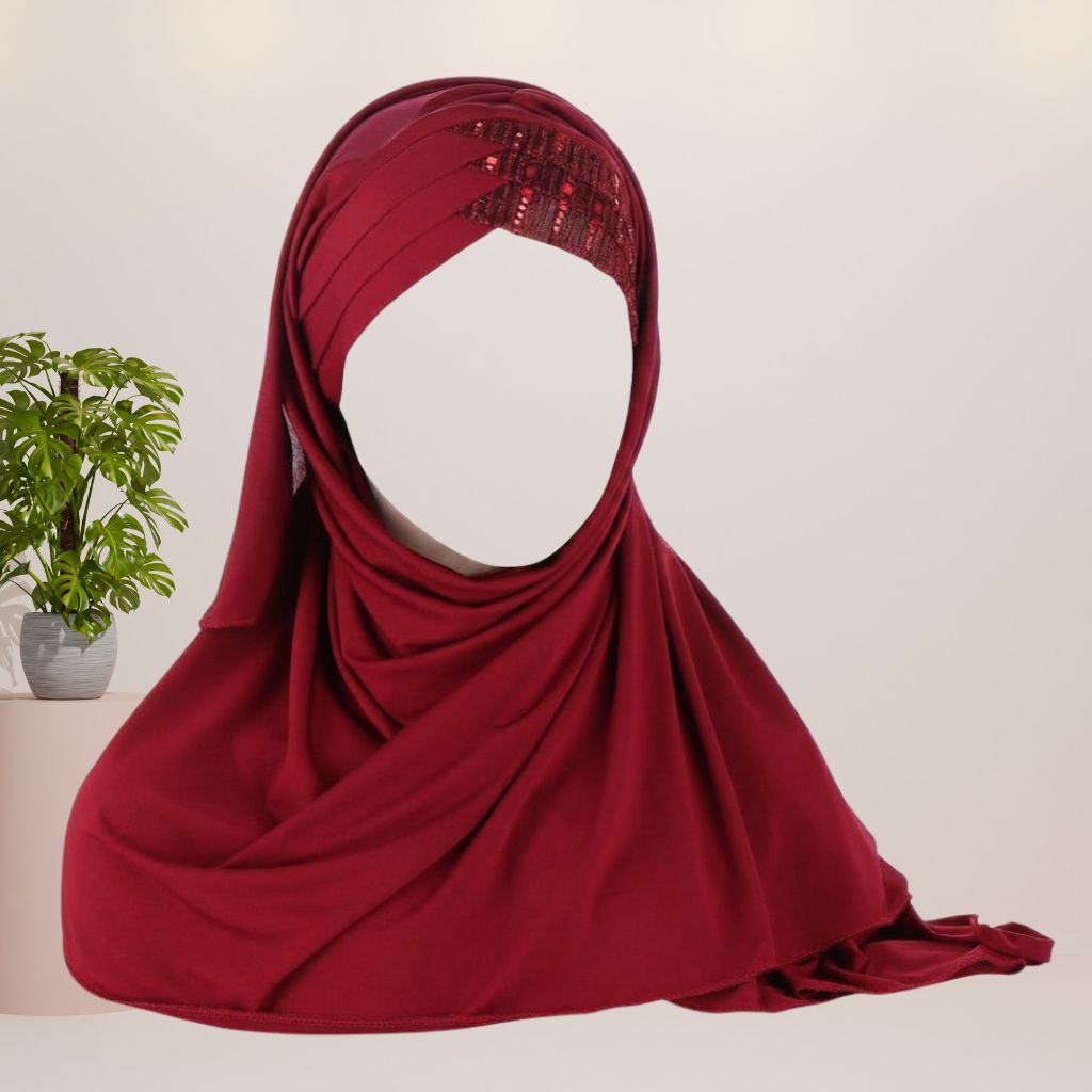 elegant instant hijab for women