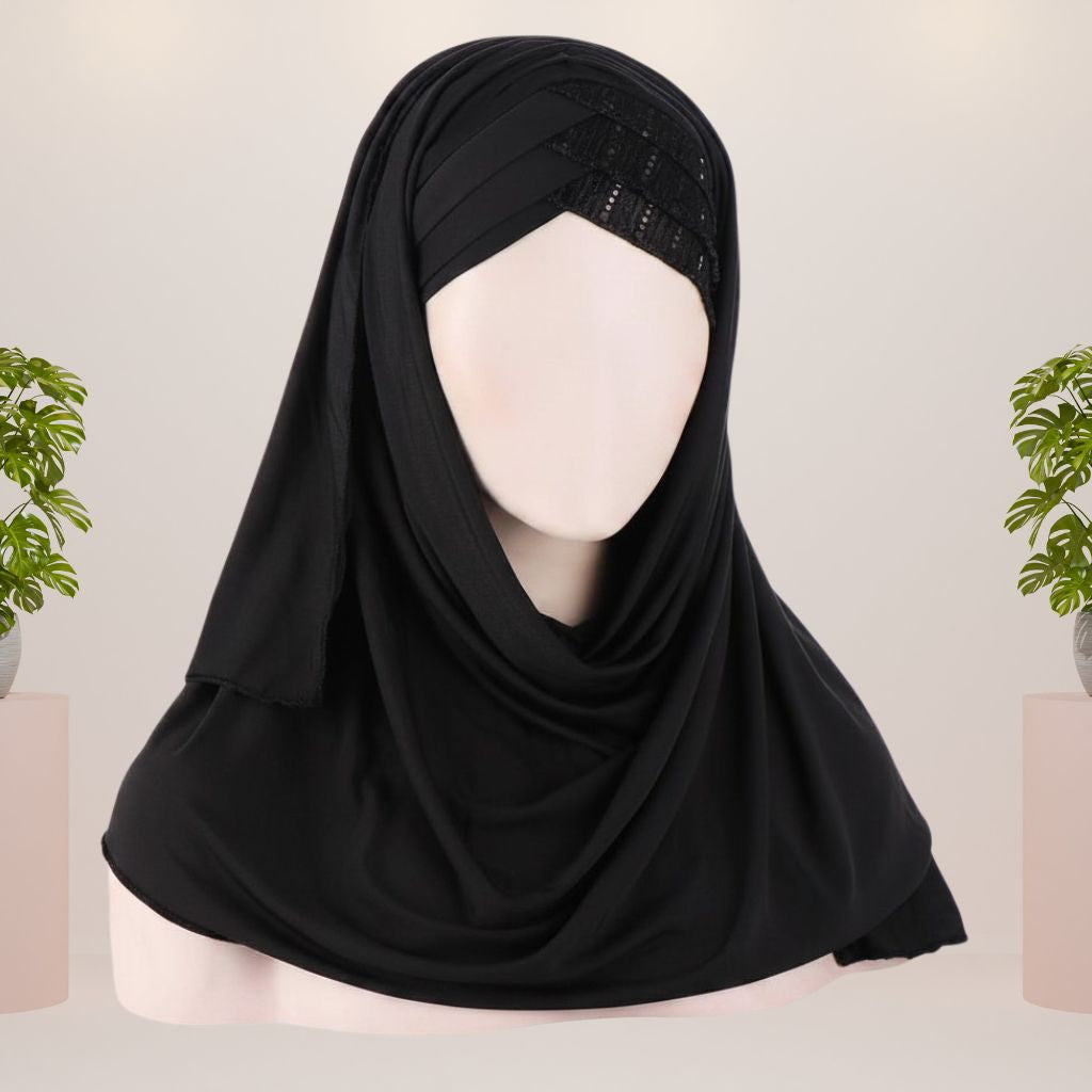 elegant instant hijab for women