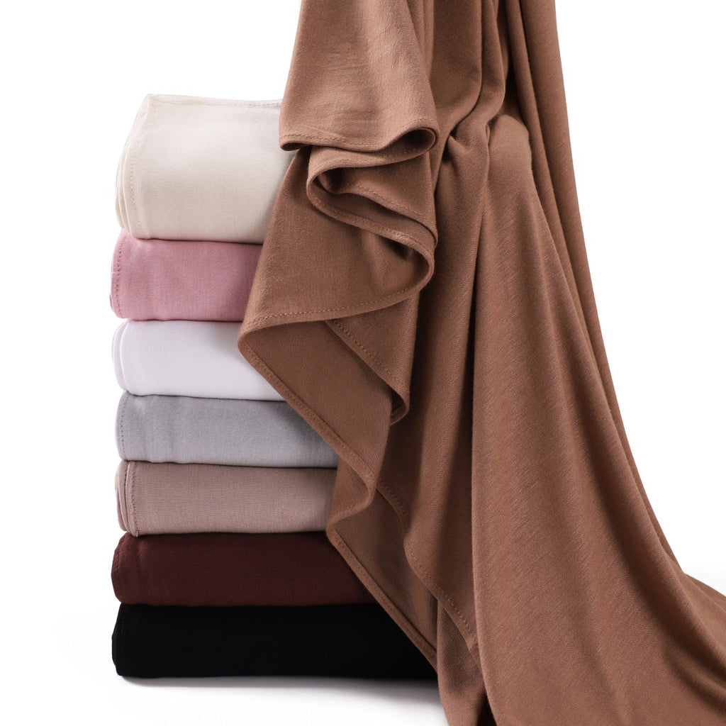 Simple Solid-color Mercerized Cotton Modal Sweat Fabric