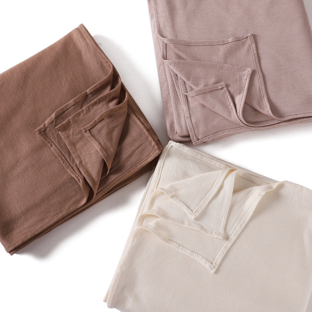 Simple Solid-color Mercerized Cotton Modal Sweat Fabric